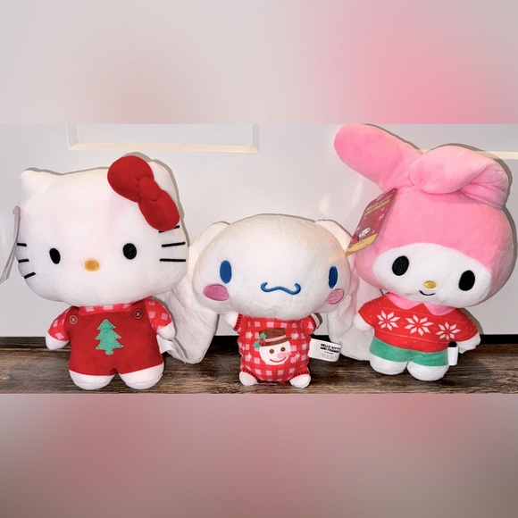 Hello Kitty Christmas Plush Set🎄 - Picture 1 of 7